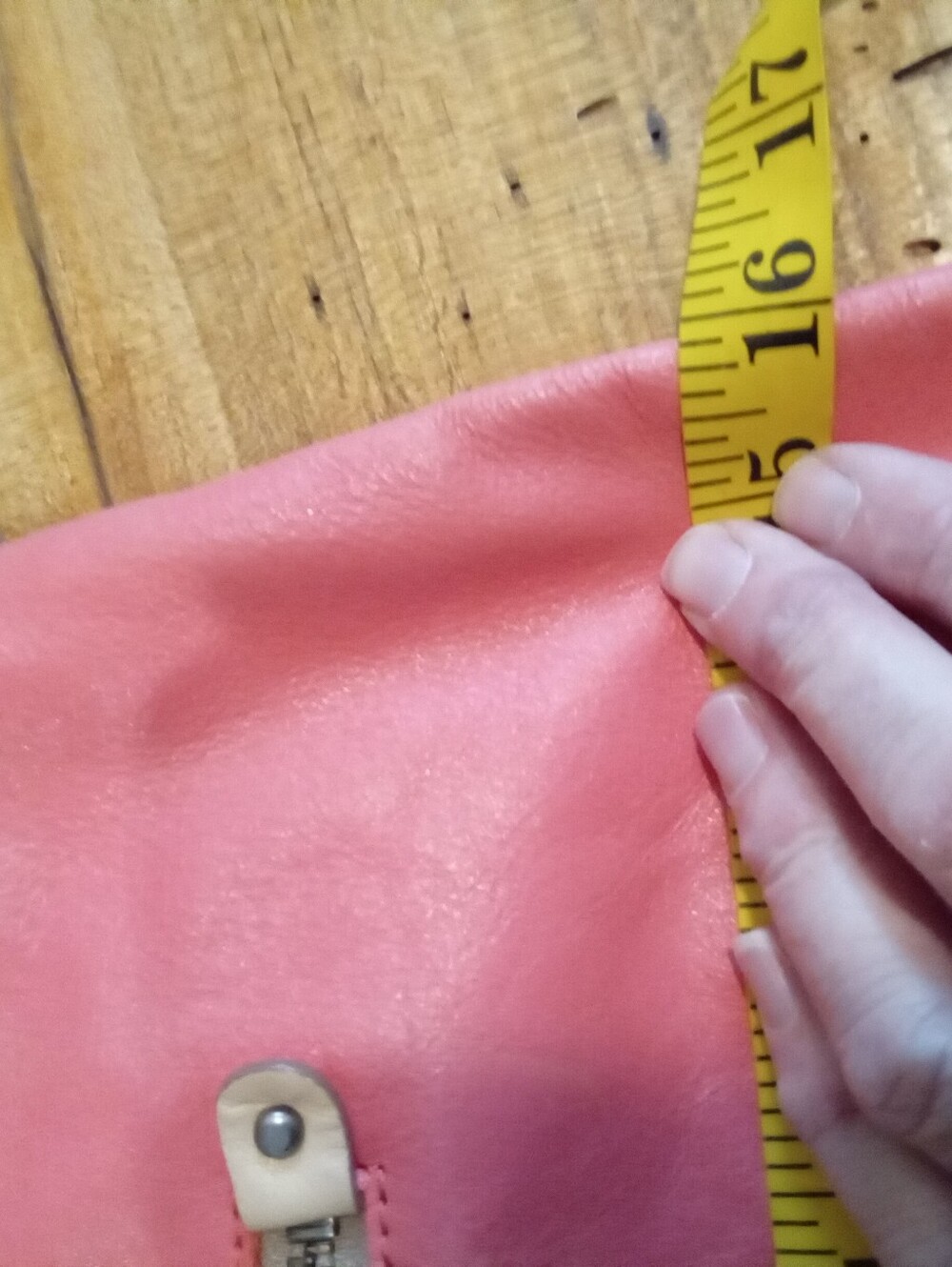 The Sak Vintage Colorblock Hobo Bag Pink, Beige, Silver Brown Braided Strap - Picture 7 of 13
